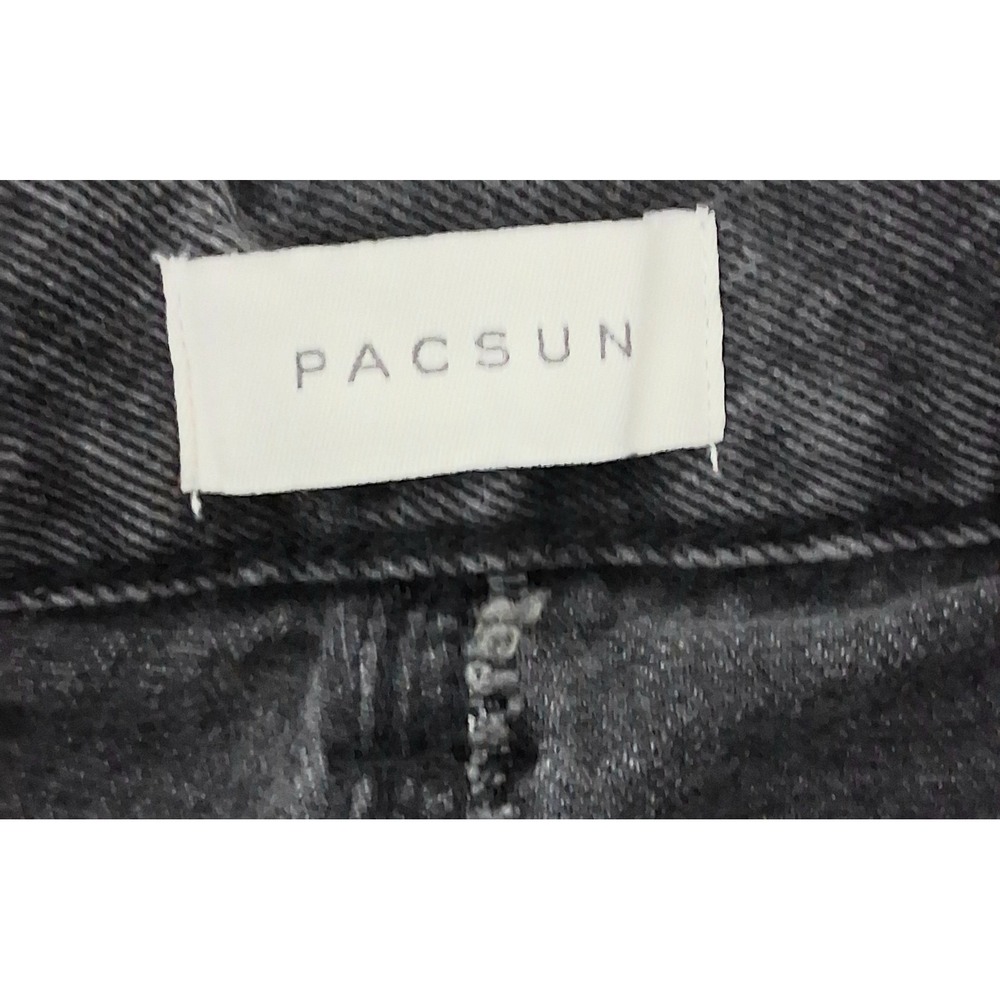 Pacsun Jeans Women's Size 26 Black Sloane Ultra Baggy Low Rise Wide Leg NEW - Picture 3 of 16